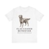 Flat-Coated Retriever Latin Shirt, Vintage Dog Sketch Tee, Dog Latin Gift