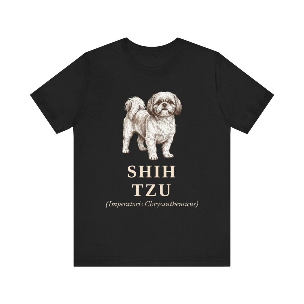Shih Tzu Latin Shirt, Vintage Dog Sketch Tee, Dog Latin Gift Shih Tzu Latin Shirt, Vintage Dog Sketch Tee, Dog Latin Gift