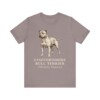 Staffordshire Bull Terrier Latin Shirt, Vintage Dog Sketch Tee, Dog Latin Gift