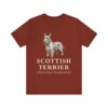 Scottish Terrier Latin Shirt, Vintage Dog Sketch Tee, Dog Latin Gift
