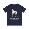 Greyhound Latin Shirt, Vintage Dog Sketch Tee, Dog Latin Gift