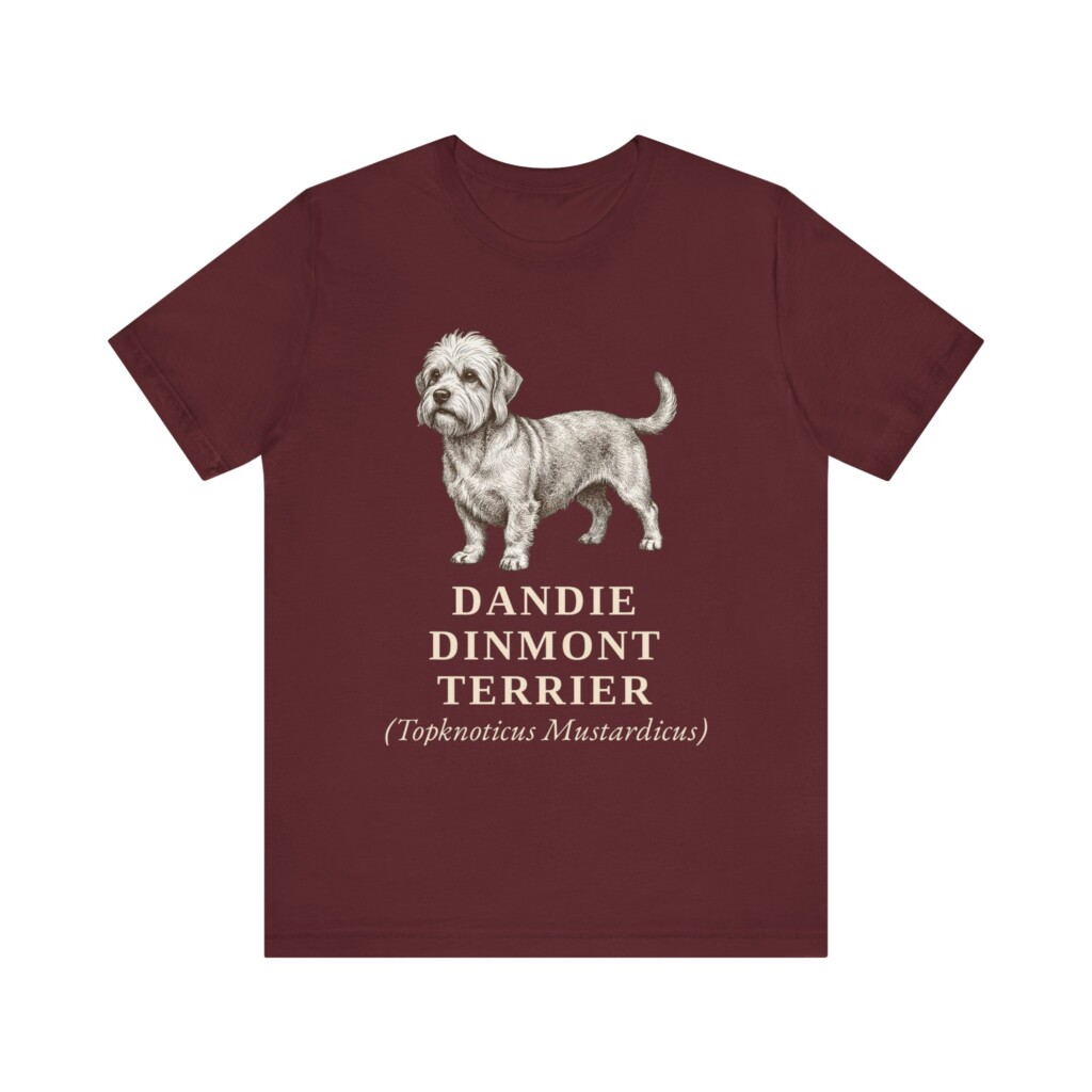 Dandie Dinmont Terrier Latin Shirt, Vintage Dog Sketch Tee, Dog Latin Gift Dandie Dinmont Terrier Latin Shirt, Vintage Dog Sketch Tee, Dog Latin Gift