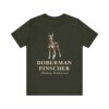 Doberman Pinscher Latin Shirt, Vintage Dog Sketch Tee, Dog Latin Gift Doberman Pinscher Latin Shirt, Vintage Dog Sketch Tee, Dog Latin Gift