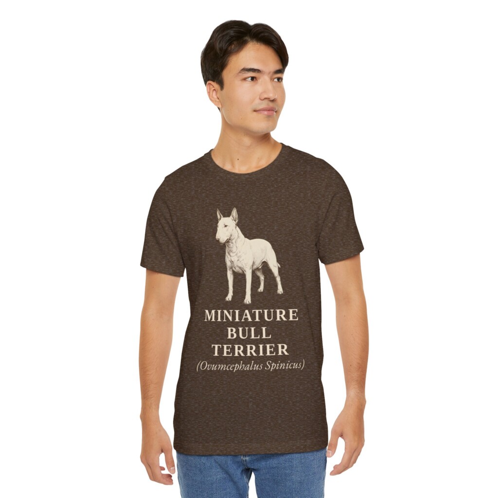 Miniature Bull Terrier Latin Shirt, Vintage Dog Sketch Tee, Dog Latin Gift Miniature Bull Terrier Latin Shirt, Vintage Dog Sketch Tee, Dog Latin Gift