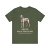 Irish Wolfhound Latin Shirt, Vintage Dog Sketch Tee, Dog Latin Gift Irish Wolfhound Latin Shirt, Vintage Dog Sketch Tee, Dog Latin Gift