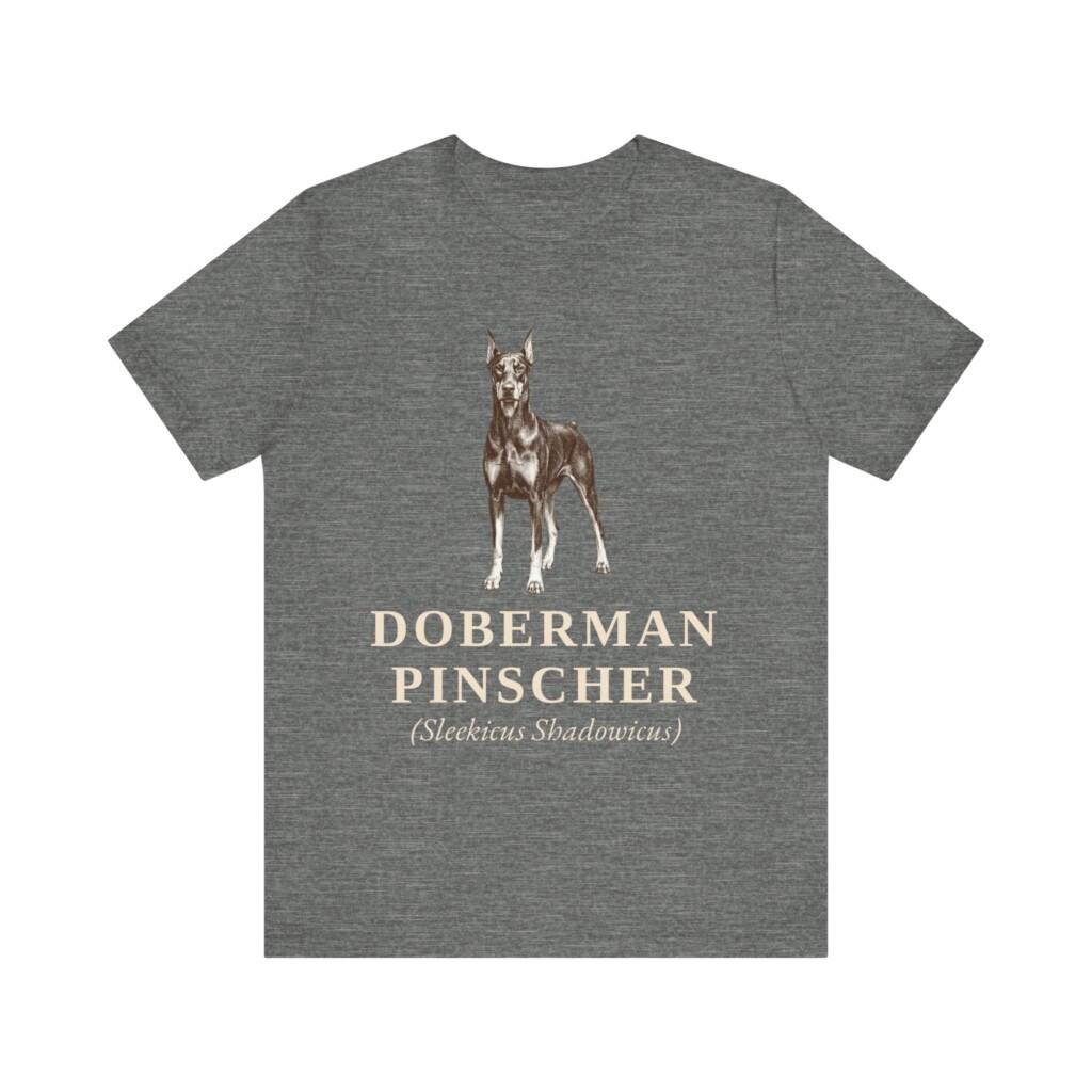 Doberman Pinscher Latin Shirt, Vintage Dog Sketch Tee, Dog Latin Gift Doberman Pinscher Latin Shirt, Vintage Dog Sketch Tee, Dog Latin Gift