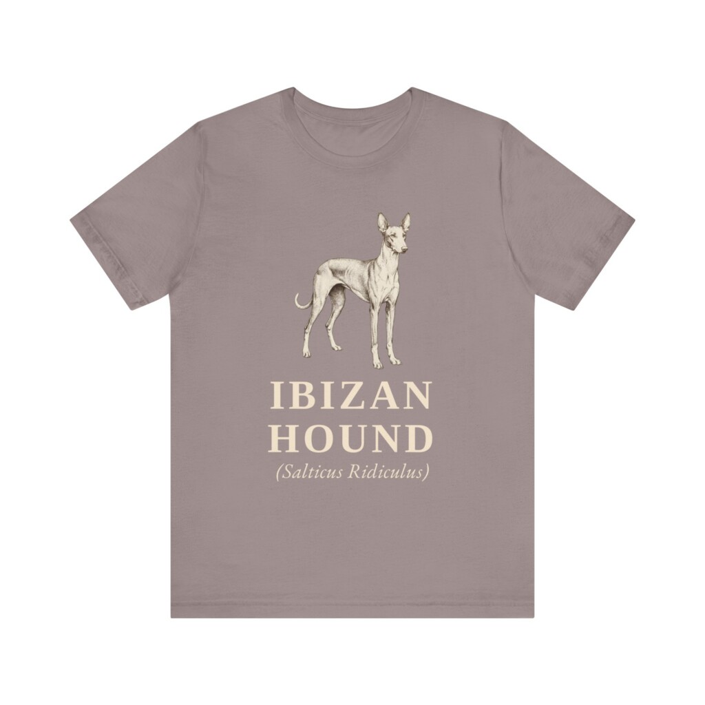 Ibizan Hound Latin Shirt, Vintage Dog Sketch Tee, Dog Latin Gift Ibizan Hound Latin Shirt, Vintage Dog Sketch Tee, Dog Latin Gift
