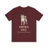 Shiba Inu Latin Shirt, Vintage Dog Sketch Tee, Dog Latin Gift