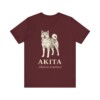 Akita Latin Shirt, Vintage Dog Sketch Tee, Dog Latin Gift Akita Latin Shirt, Vintage Dog Sketch Tee, Dog Latin Gift