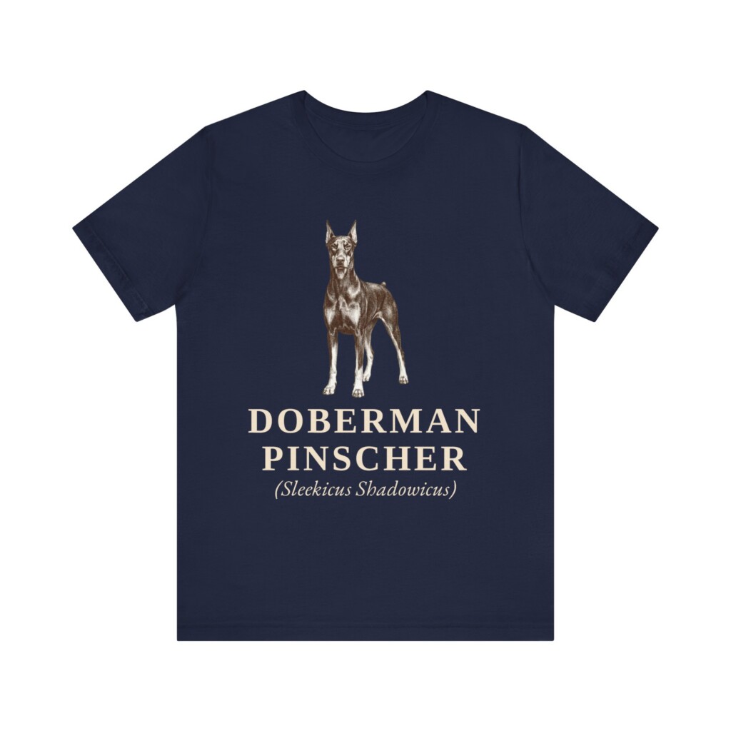 Doberman Pinscher Latin Shirt, Vintage Dog Sketch Tee, Dog Latin Gift Doberman Pinscher Latin Shirt, Vintage Dog Sketch Tee, Dog Latin Gift