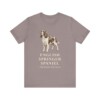 English Springer Spaniel Latin Shirt, Vintage Dog Sketch Tee, Dog Latin Gift