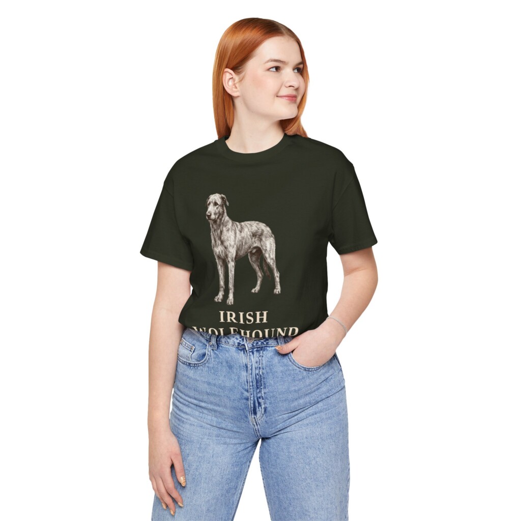 Irish Wolfhound Latin Shirt, Vintage Dog Sketch Tee, Dog Latin Gift Irish Wolfhound Latin Shirt, Vintage Dog Sketch Tee, Dog Latin Gift
