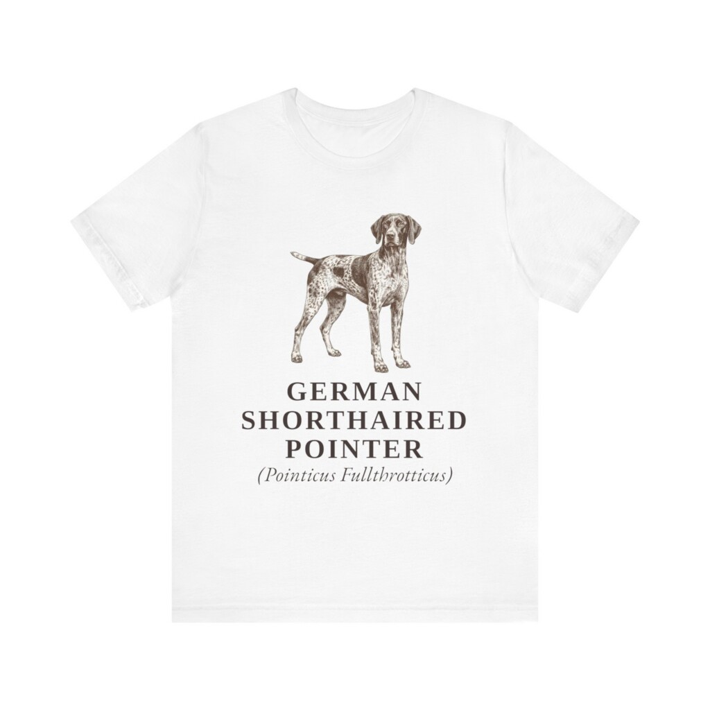 German Shorthaired Pointer Latin Shirt, Vintage Dog Sketch Tee, Dog Latin Gift German Shorthaired Pointer Latin Shirt, Vintage Dog Sketch Tee, Dog Latin Gift