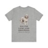 Polish Lowland Sheepdog Latin Shirt, Vintage Dog Sketch Tee, Dog Latin Gift