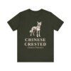 Chinese Crested Latin Shirt, Vintage Dog Sketch Tee, Dog Latin Gift