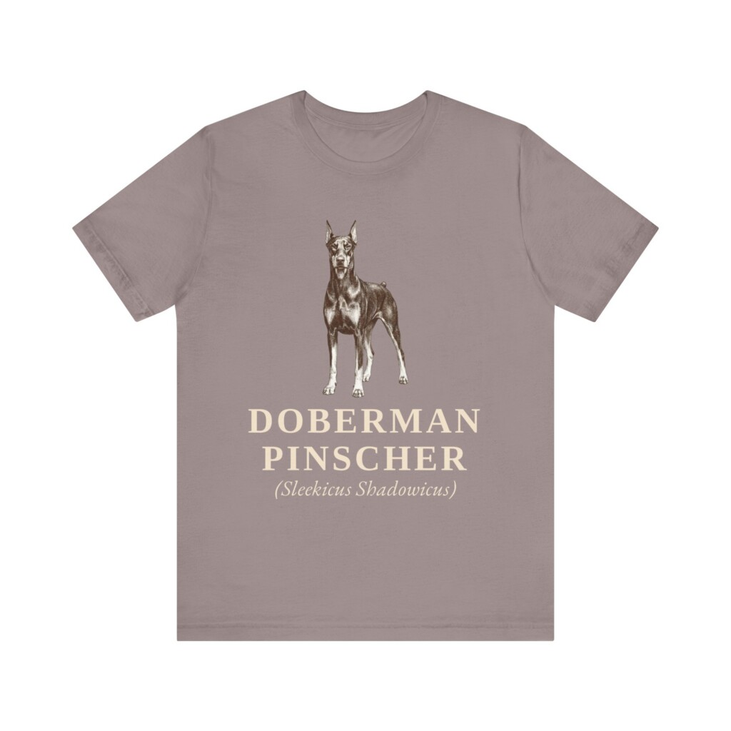 Doberman Pinscher Latin Shirt, Vintage Dog Sketch Tee, Dog Latin Gift Doberman Pinscher Latin Shirt, Vintage Dog Sketch Tee, Dog Latin Gift