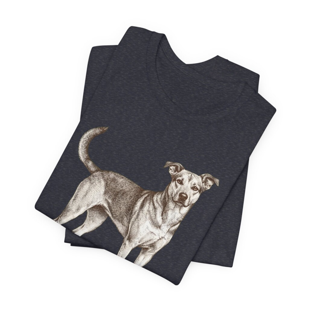 Mutt Latin Shirt, Vintage Dog Sketch Tee, Dog Latin Gift