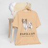 Papillon Latin Shirt, Vintage Dog Sketch Tee, Dog Latin Gift