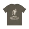 Saint Bernard Latin Shirt, Vintage Dog Sketch Tee, Dog Latin Gift