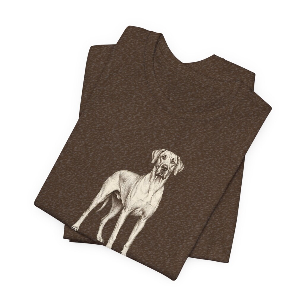 Great Dane Latin Shirt, Vintage Dog Sketch Tee, Dog Latin Gift