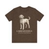 Labradoodle Latin Shirt, Vintage Dog Sketch Tee, Dog Latin Gift