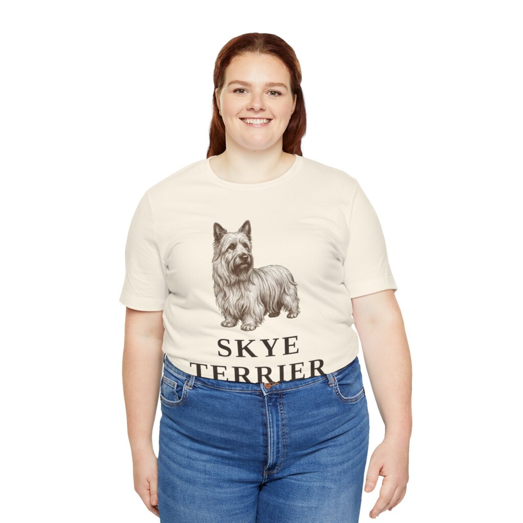 Skye Terrier Latin Shirt, Vintage Dog Sketch Tee, Dog Latin Gift Skye Terrier Latin Shirt, Vintage Dog Sketch Tee, Dog Latin Gift