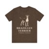 Brazilian Terrier Latin Shirt, Vintage Dog Sketch Tee, Dog Latin Gift