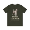Irish Terrier Latin Shirt, Vintage Dog Sketch Tee, Dog Latin Gift