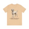 Labradoodle Latin Shirt, Vintage Dog Sketch Tee, Dog Latin Gift