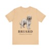 Briard Latin Shirt, Vintage Dog Sketch Tee, Dog Latin Gift