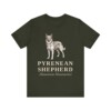 Pyrenean Shepherd Latin Shirt, Vintage Dog Sketch Tee, Dog Latin Gift Pyrenean Shepherd Latin Shirt, Vintage Dog Sketch Tee, Dog Latin Gift