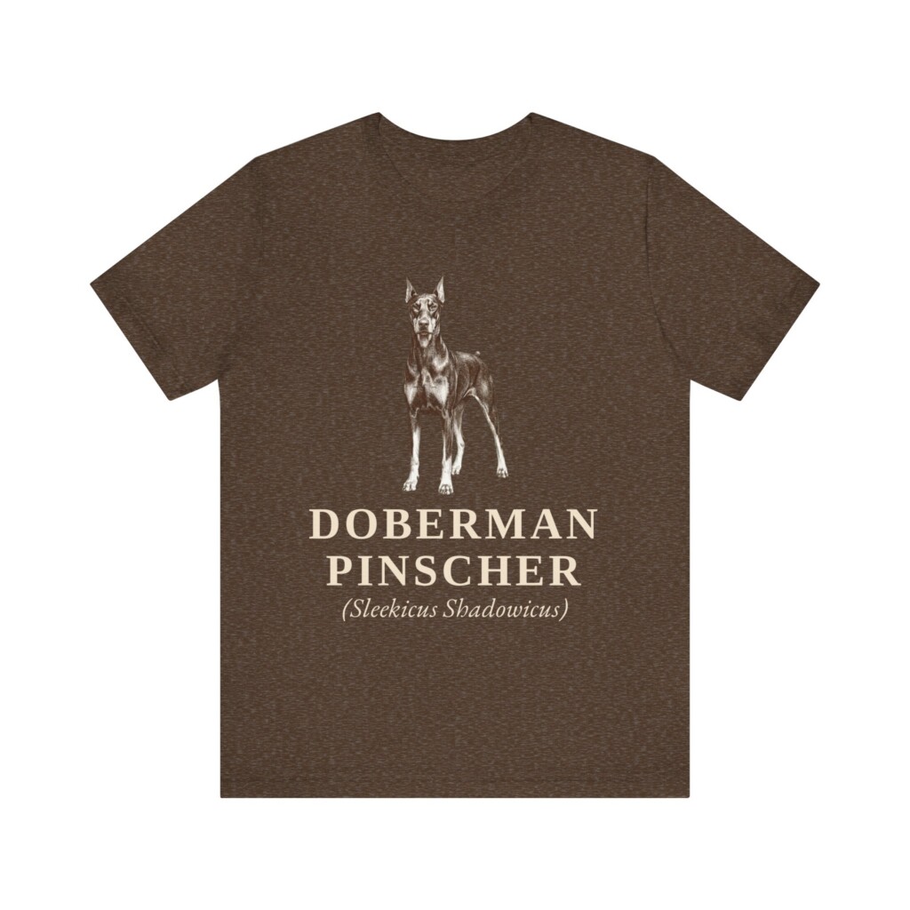 Doberman Pinscher Latin Shirt, Vintage Dog Sketch Tee, Dog Latin Gift Doberman Pinscher Latin Shirt, Vintage Dog Sketch Tee, Dog Latin Gift