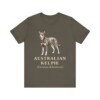 Australian Kelpie Latin Shirt, Vintage Dog Sketch Tee, Dog Latin Gift