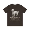Bergamasco Sheepdog Latin Shirt, Vintage Dog Sketch Tee, Dog Latin Gift
