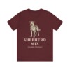 Shepherd Mix Latin Shirt, Vintage Dog Sketch Tee, Dog Latin Gift