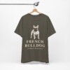 French Bulldog Latin Shirt, Vintage Dog Sketch Tee, Dog Latin Gift