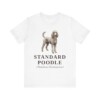 Standard Poodle Latin Shirt, Vintage Dog Sketch Tee, Dog Latin Gift