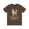 Husky Lover Shirt, Vintage Dog Sketch Tee, Dog Lover Gift