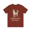 Husky Lover Shirt, Vintage Dog Sketch Tee, Dog Lover Gift