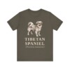 Tibetan Spaniel Latin Shirt, Vintage Dog Sketch Tee, Dog Latin Gift