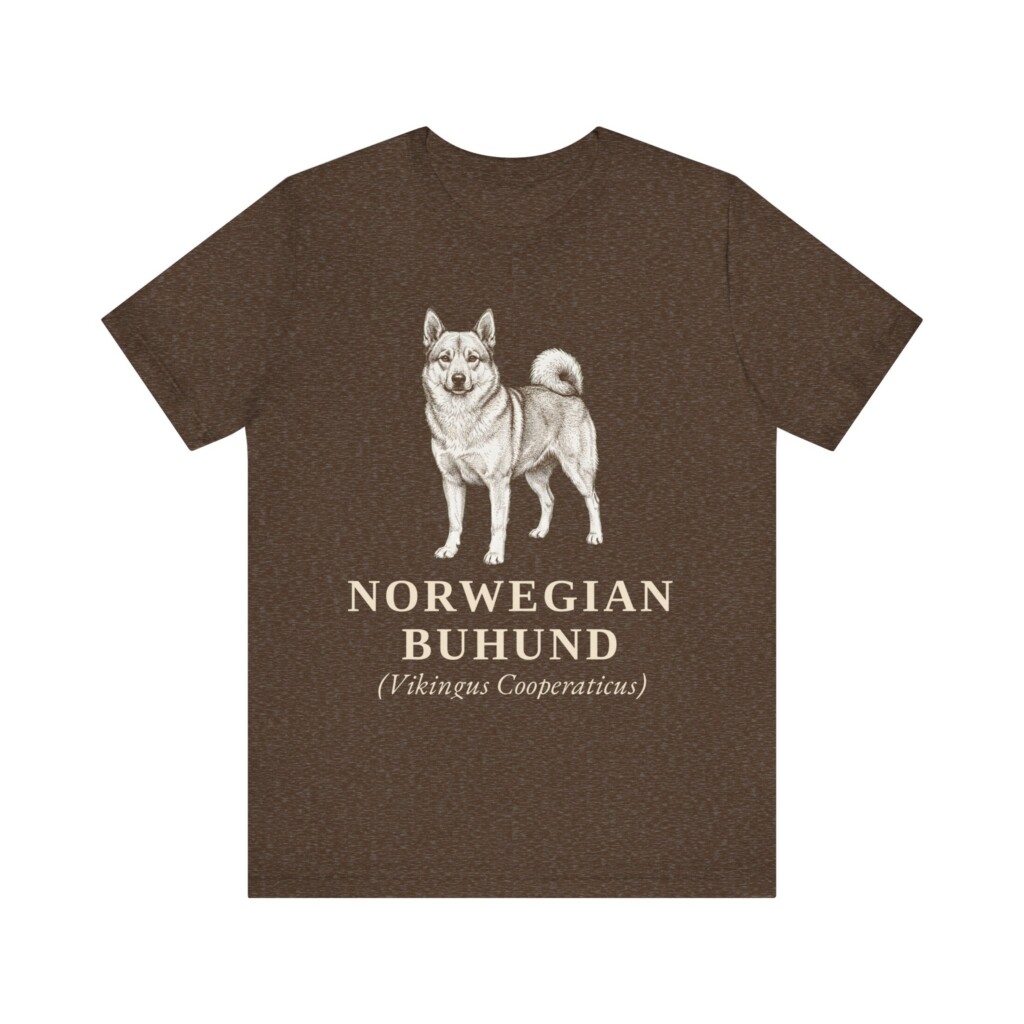 Norwegian Buhund Latin Shirt, Vintage Dog Sketch Tee, Dog Latin Gift Norwegian Buhund Latin Shirt, Vintage Dog Sketch Tee, Dog Latin Gift