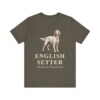 English Setter Latin Shirt, Vintage Dog Sketch Tee, Dog Latin Gift English Setter Latin Shirt, Vintage Dog Sketch Tee, Dog Latin Gift