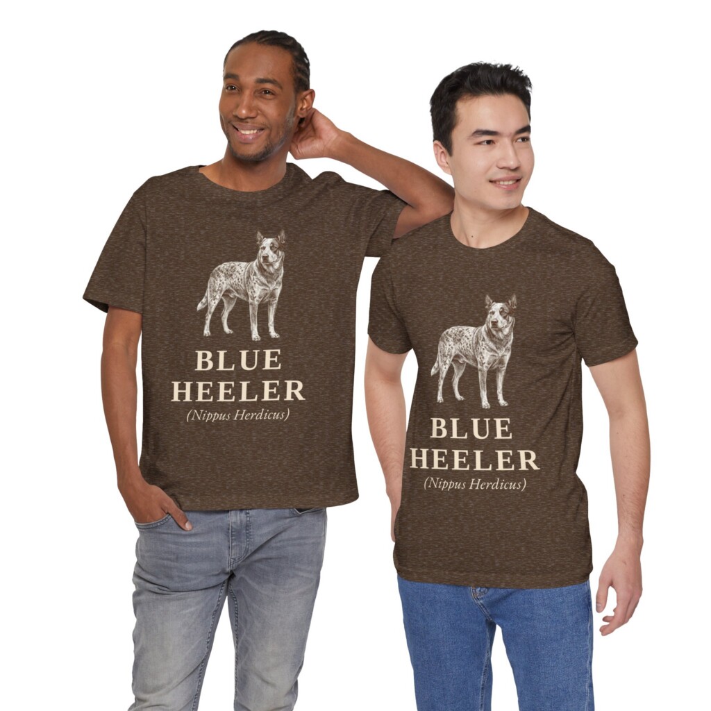 Blue Heeler Latin Shirt, Vintage Dog Sketch Tee, Dog Latin Gift Blue Heeler Latin Shirt, Vintage Dog Sketch Tee, Dog Latin Gift
