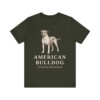 American Bulldog Latin Shirt, Vintage Dog Sketch Tee, Dog Latin Gift