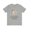 Cavalier King Charles Spaniel Latin Shirt, Vintage Dog Sketch Tee, Dog Latin Gift