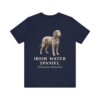 Irish Water Spaniel Latin Shirt, Vintage Dog Sketch Tee, Dog Latin Gift