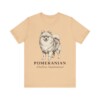 Pomeranian Latin Shirt, Vintage Dog Sketch Tee, Dog Latin Gift