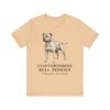 Staffordshire Bull Terrier Latin Shirt, Vintage Dog Sketch Tee, Dog Latin Gift