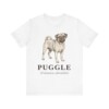 Puggle Latin Shirt, Vintage Dog Sketch Tee, Dog Latin Gift Puggle Latin Shirt, Vintage Dog Sketch Tee, Dog Latin Gift