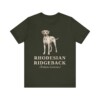 Rhodesian Ridgeback Latin Shirt, Vintage Dog Sketch Tee, Dog Latin Gift